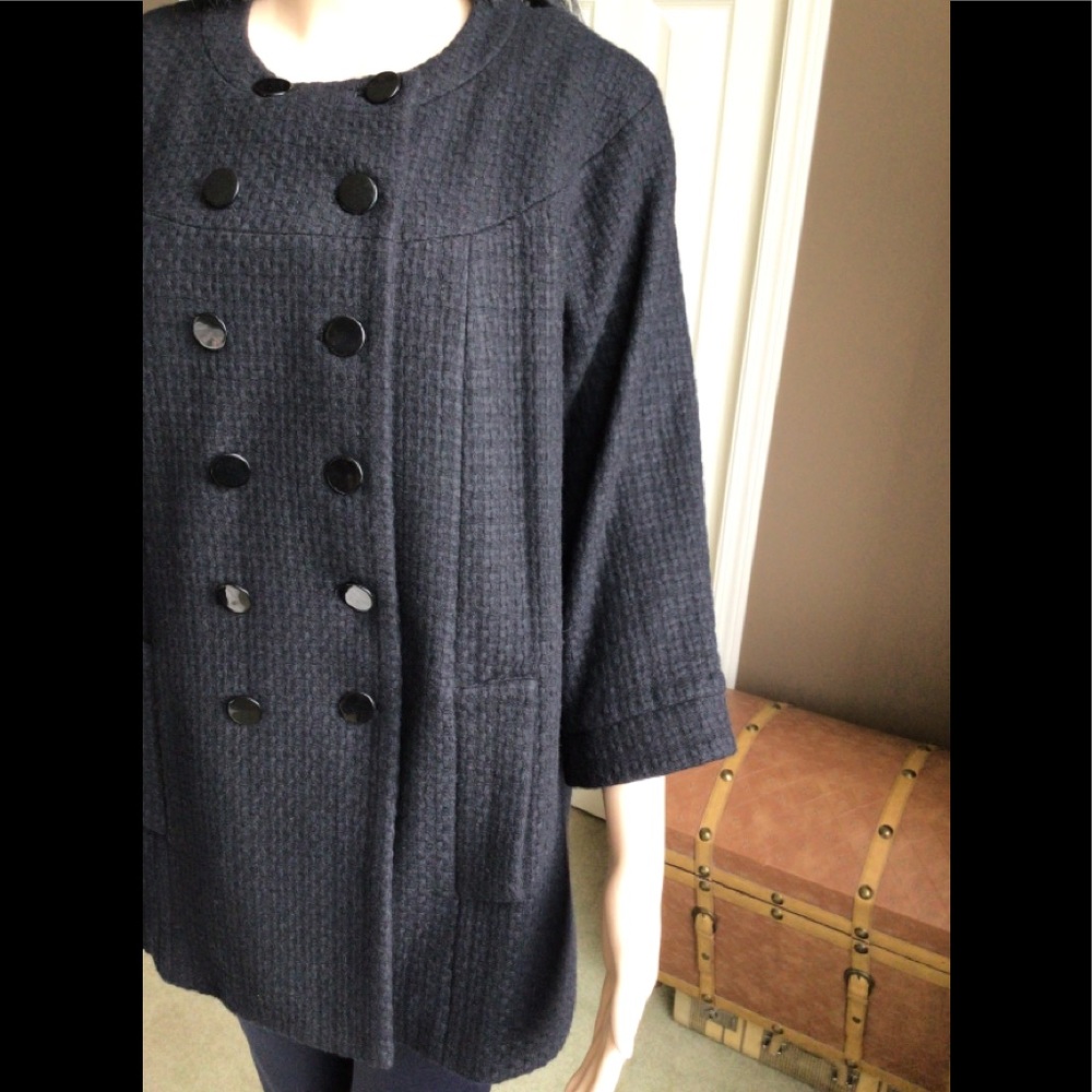 Joe Black Wool Double Breasted Jacket - Picture 2 of 10